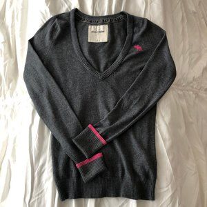 Abercrombie Kids Size Large Gray with Pink Top